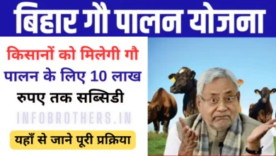 Gau Palan Yojana Bihar : किसानों को मिलेगी गौ पालन के लिए 10 लाख रुपए तक सब्सिडी, यहाँ से जाने पूरी प्रक्रिया।