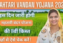 Mahtari Vandan Yojana 11th Kist : महतारी वंदन योजना की 11वीं किस्त हो गई जारी, जल्दी चेक करें स्टेटस !