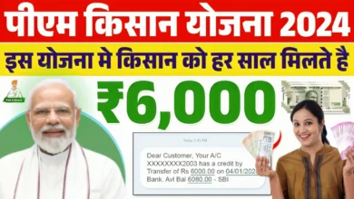 PM Kisan Samman Nidhi Yojana Online 2025 : किसान को हर साल मिलते है ₹6000, जानिए क्या है पूरी योजना और आवेदन प्रक्रिया ?